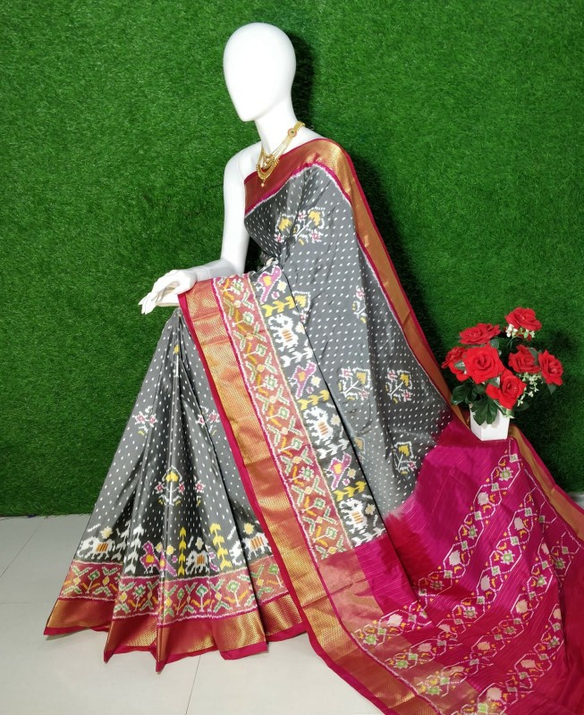 Ikkat kanchi sarees  Outdoor blanket, Cotton suits, Ikkat silk sarees