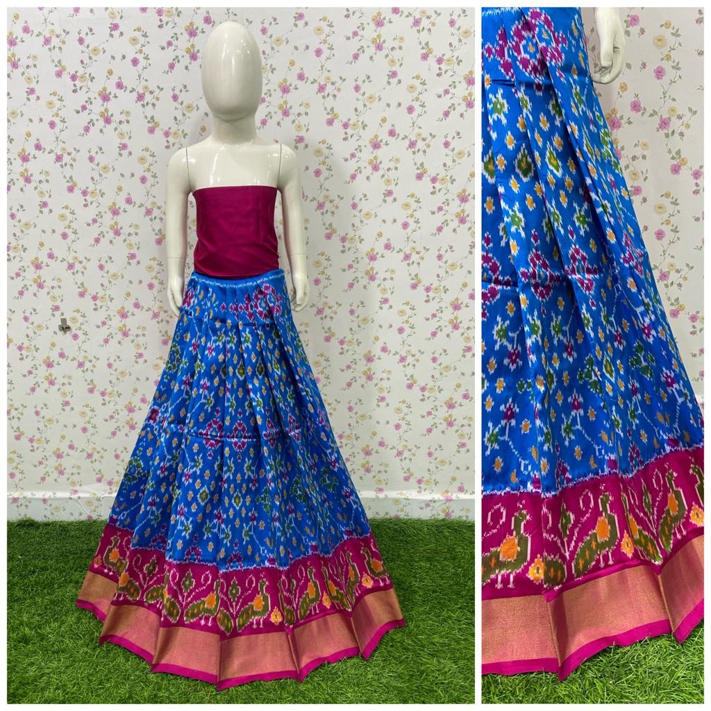 Pochampally | Ikkat Silk | Dupatta | PVD 1029 – Panjavarnam